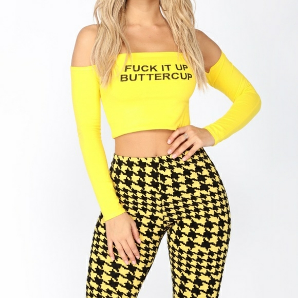 Fashion nova yellow top size M new - Picture 5 of 5